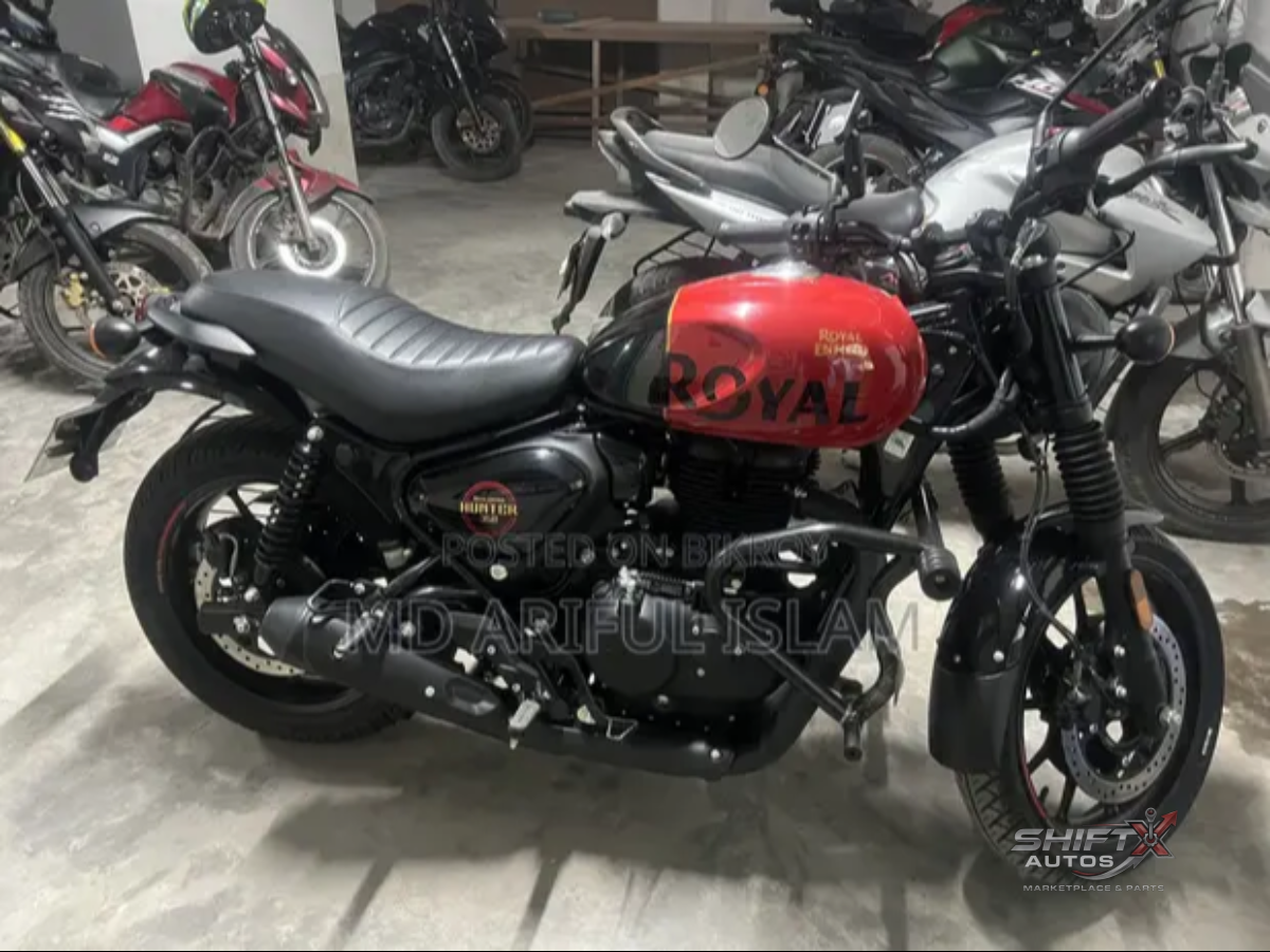 Royal Enfield Hunter 2024 Red