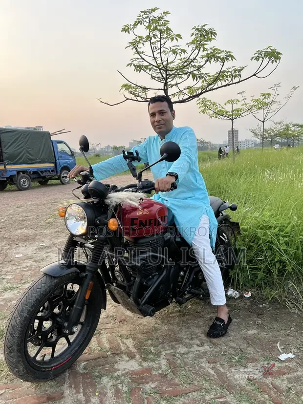 Royal Enfield Hunter 2024 Red