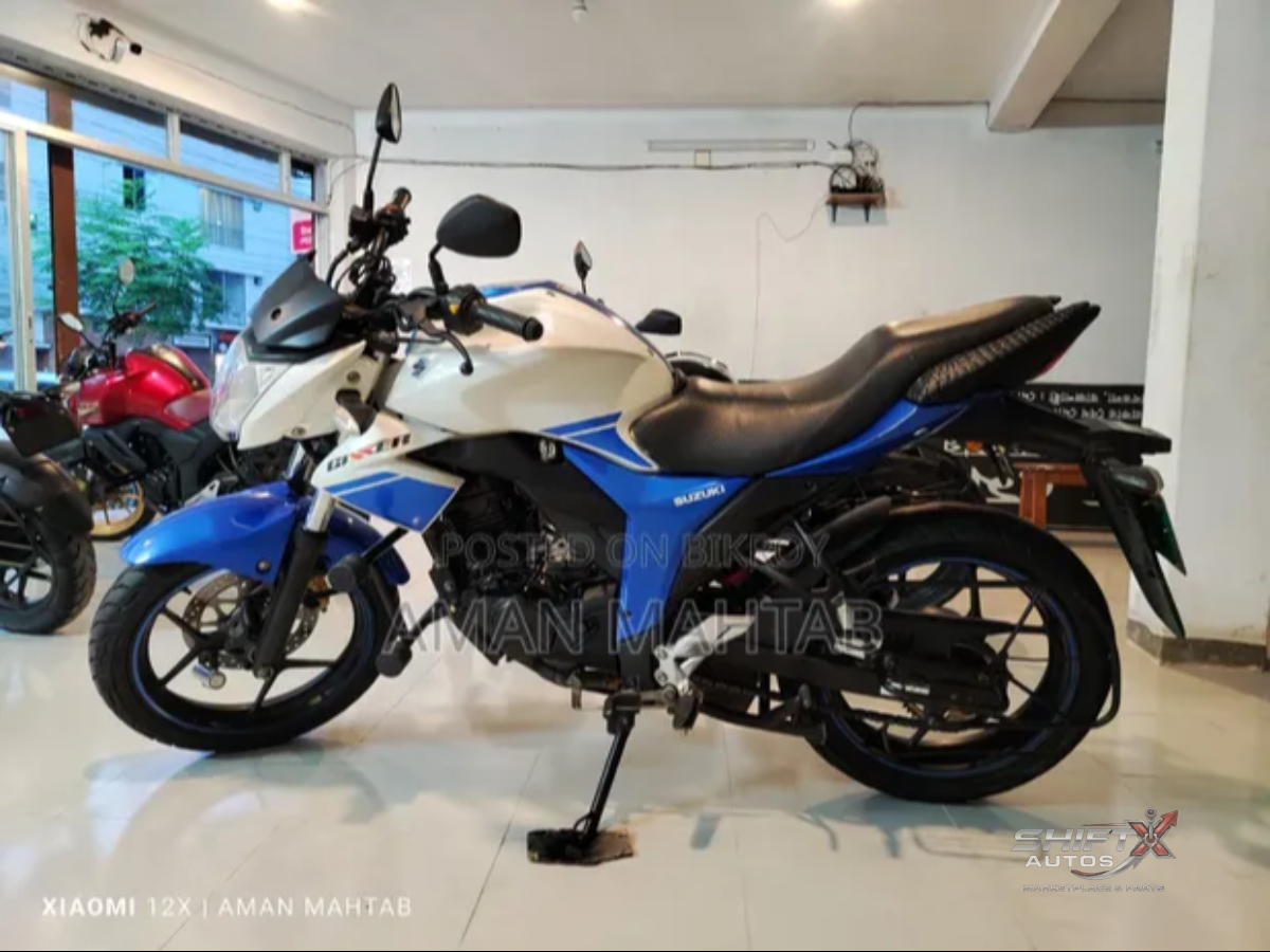 Suzuki Gixxer Monotone 2017 White
