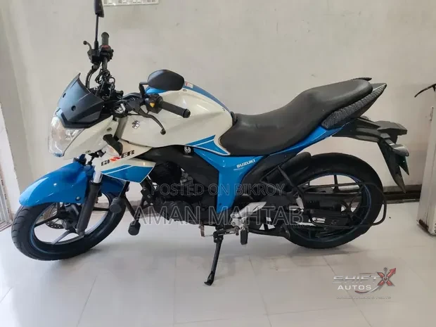 Suzuki Gixxer Monotone 2017 White