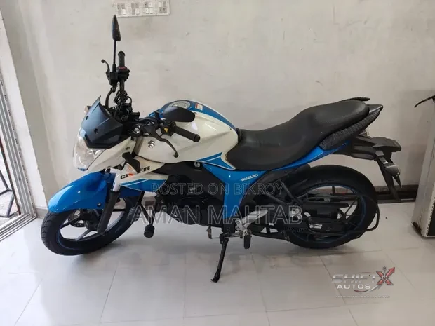 Suzuki Gixxer Monotone 2017 White