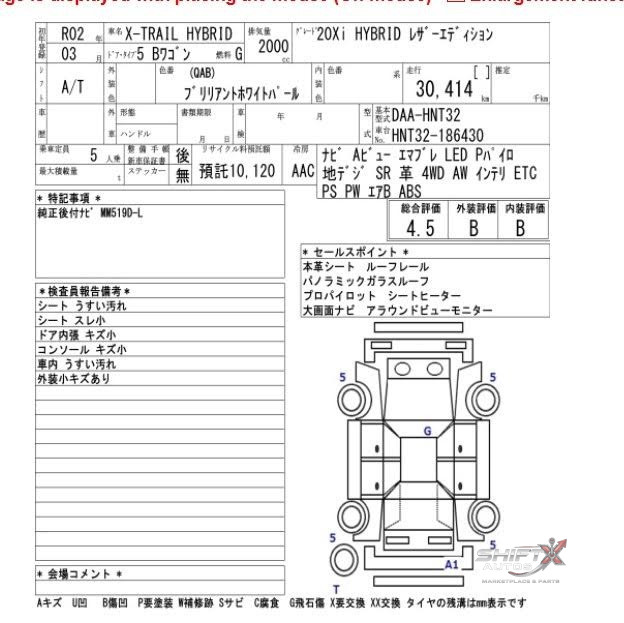 Nissan X-Trail Xi Pkg 2020 Hyb