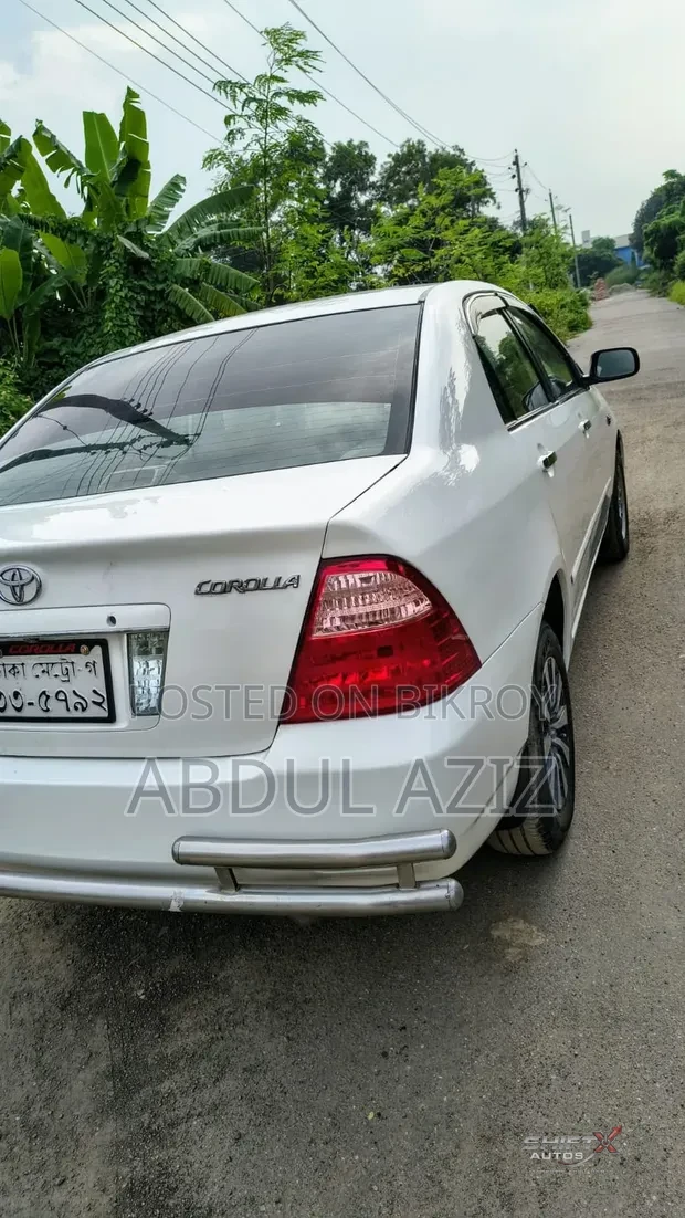 Toyota  corolla 2006 White